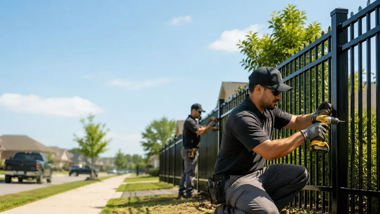 Metal Fence Installation in Innis, LA